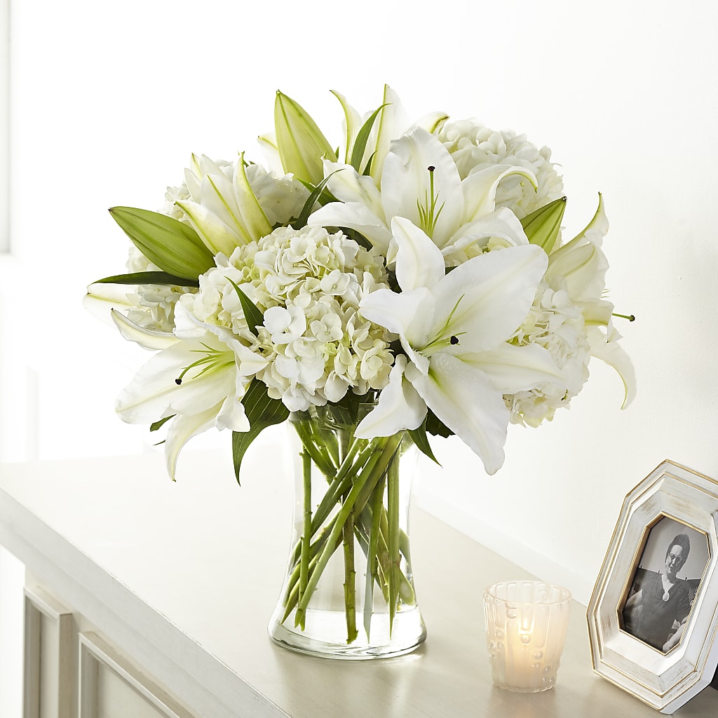 Compassionate Lily Bouquet – Salisbury Flower Shop, Salisbury NC
