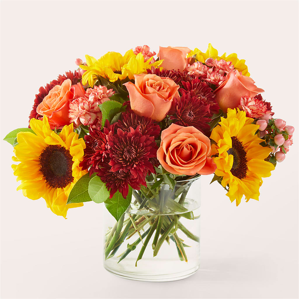 September Sunset Bouquet – Salisbury Flower Shop, Salisbury NC