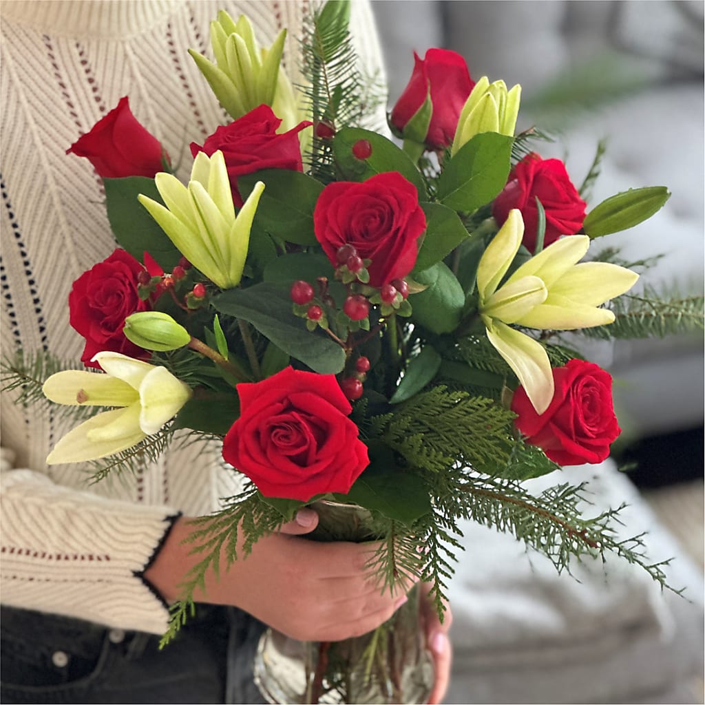 Glittering Lights Bouquet –  Salisbury Flower Shop, Salisbury NC