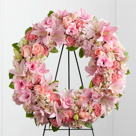 Loving Remembrance Wreath –  Salisbury Flower Shop, Salisbury NC