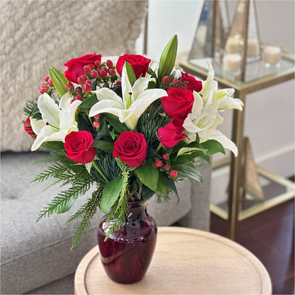 Evergreen Delight Bouquet –  Salisbury Flower Shop, Salisbury NC